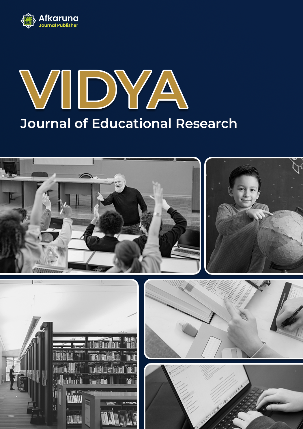 Vidya: Journal of Educational Research Cover